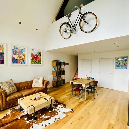 Loft Arty A 800 Metres De La Avec Jacuzzi 梅尔河畔的沃莱特